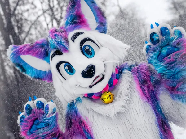 Astra fursuit (Made by De Leon Fursuits)